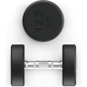 Гантель UNIX FIT PRO круглая обрезиненная 12,5 кг DBRND12_5PBKx2