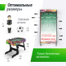 Игровой стол складной UNIX LINE Футбол - Кикер (122х61 cм) Color GTSFU122X61CL